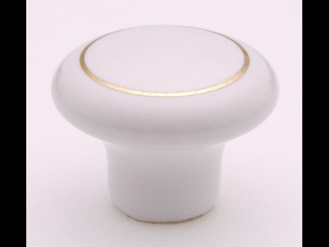 FOGANTYÚ SP1-33 PD1 GOMB PORCELÁN PORCELÁN-FEHÉR-ARANY