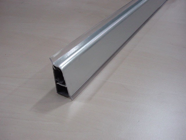 ALUMINIUM KÁBELCSATORNÁS 5 fm vízzáró MŰANYAG-ALUMINIUM