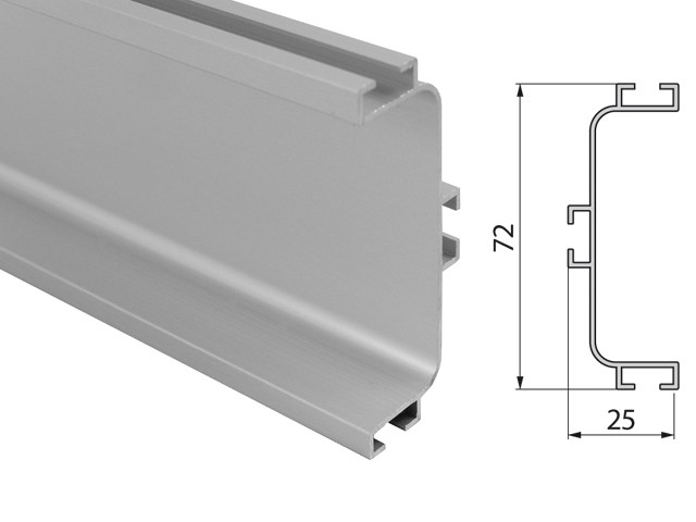 ALUMINIUM PROFILOK GOLA KÖZBENSŐ PROFIL