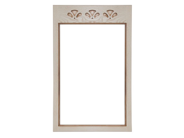 Nyitott keret 716x446mm                  ANTIKOLT KRÉM                           