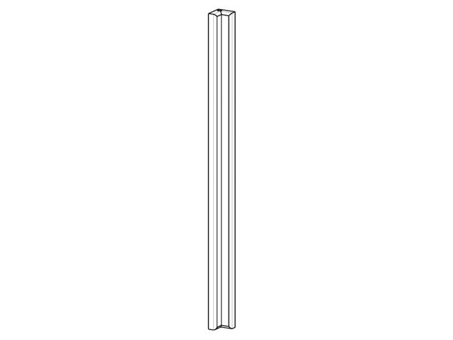 Sarokléc 720x40x40mm ANTIKOLT KRÉM