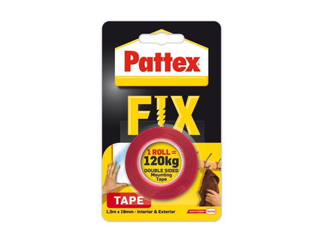 PATTEX POWER FIX MONTÁZSSZALAG 1,5mx19mm, 120KG