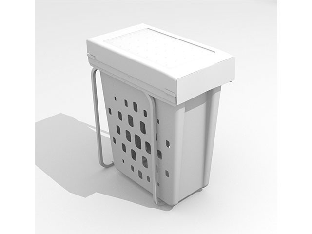 LAB1294 SZENNYESKOSÁR 40 L, 255x450x537 mm