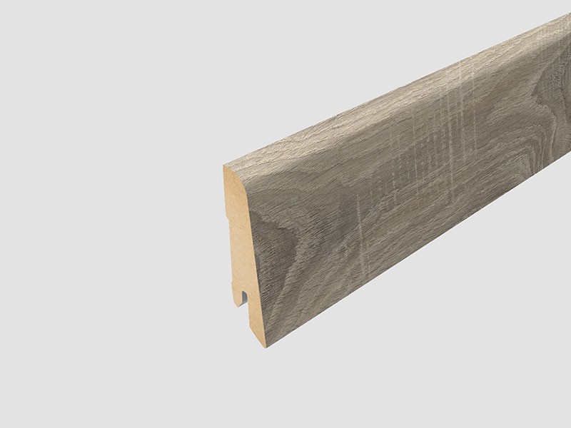 SZEGÉLYLÉC L386 BARDOLINO TÖLGY SZÜRKE, MDF