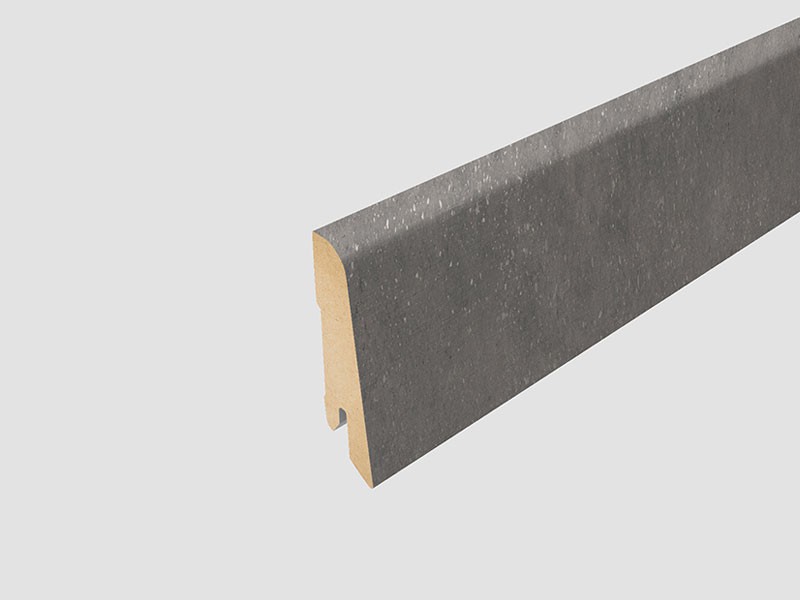 SZEGÉLYLÉC L580 SZÜRKE SPARKLE GRAIN, EP MDF