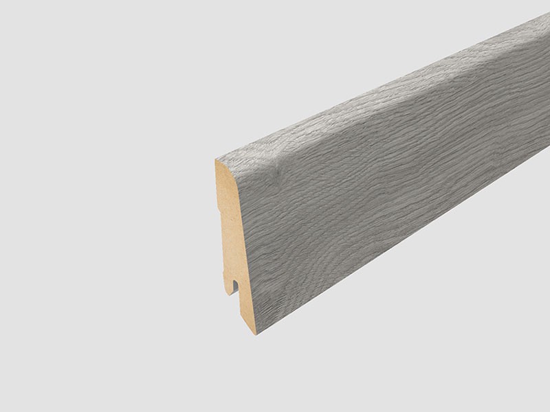 SZEGÉLYLÉC L583 SORIA VILÁGOSSZÜRKE TÖLG MDF